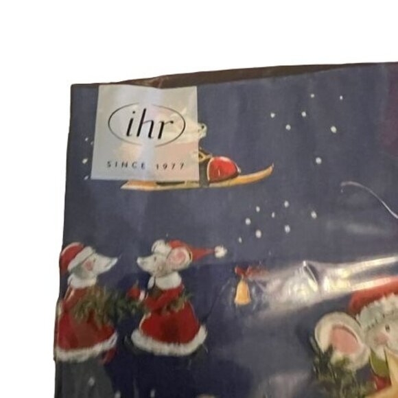 IHR Christmas Napkins 20 Count 3-Ply Mouse Design Paper Made In Germany set of 2 - Picture 5 of 5